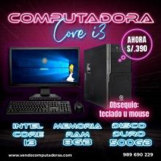 OFERTON EN COMPUTADORA CORE I3